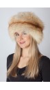 Cappello in volpe Scandinava platinum gold